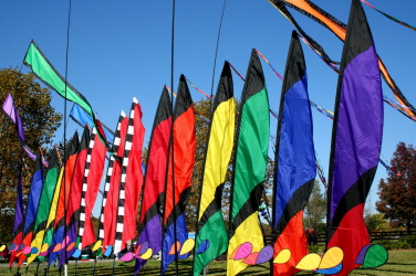 Colorful Festival Flags